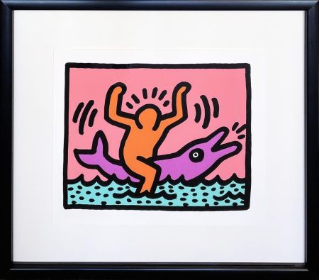 Сериграфия Haring - Pop Shop V (B)
