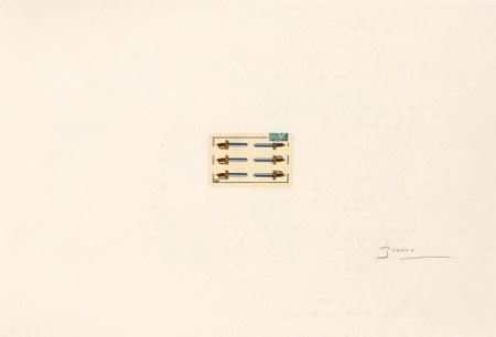 Литография Brossa - Portfolio 12th Anniversary of Galeria Joan Prats