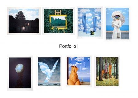 Литография Magritte - Portfolio I, Suite de 8 lithographies 