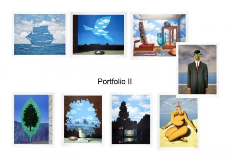 Литография Magritte - Portfolio II , Suite de 8 lithographies 