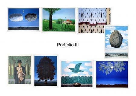 Литография Magritte - Portfolio III, Suite de 8 lithographies 