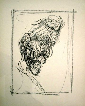 Литография Giacometti - Portrait