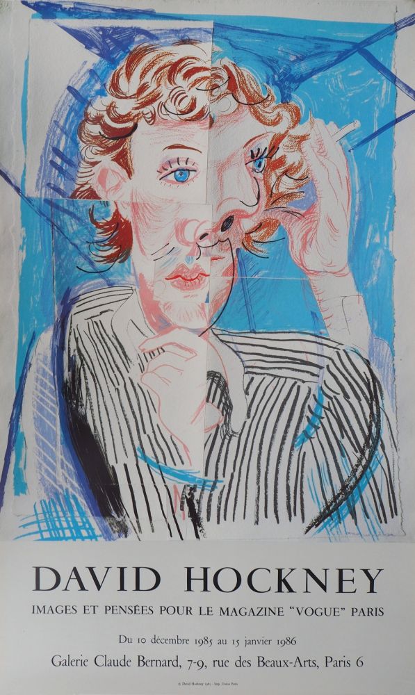 Афиша Hockney - Portrait cubiste : Vogue