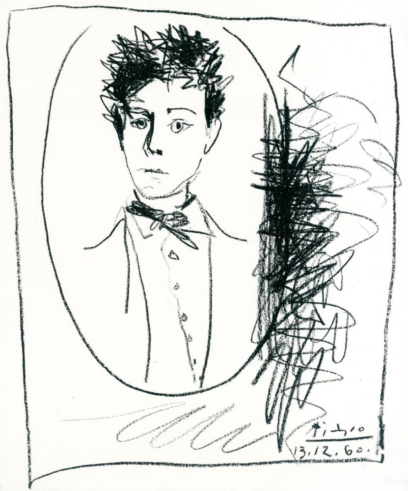 Литография Picasso - Portrait d'Arthur Rimbaud