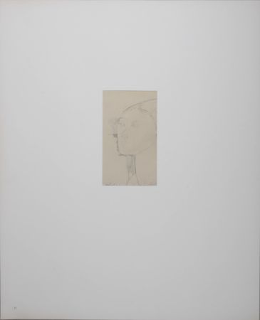 Литография Modigliani - Portrait de Béatrice Hastings