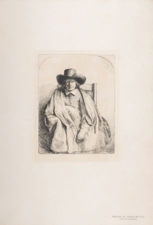 Фототипия Rembrandt - Portrait de Clément de Jonge