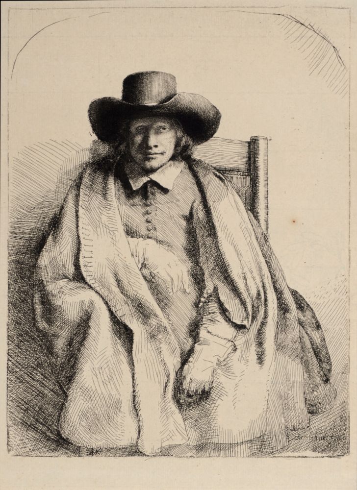 Фототипия Rembrandt - Portrait de Clément de Jonghe