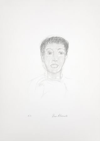 Литография Klossowski - Portrait de garçon