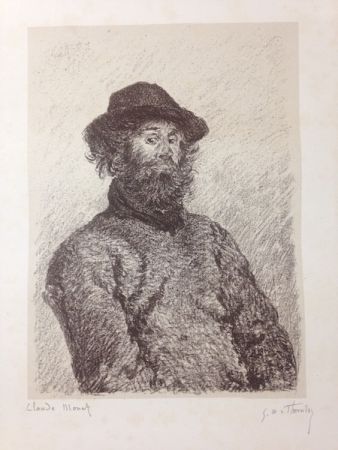 Литография Monet - Portrait de Poly
