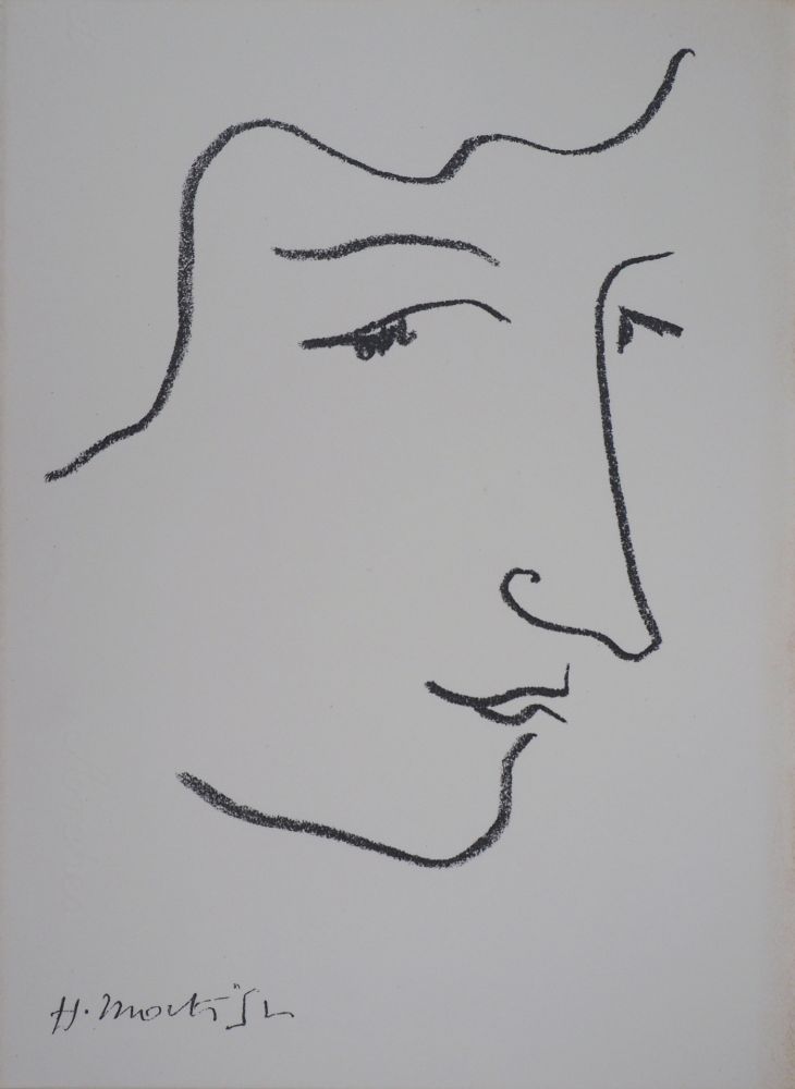 Литография Matisse - Portrait de profi
