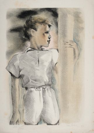 Литография Lydis - Portrait d'enfant, 1938 - Hand-signed