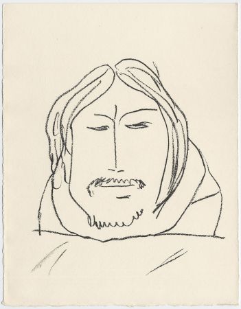 Литография Matisse - Portrait d'homme esquimau n° 6. 1947 (Pour Une Fête en Cimmérie)