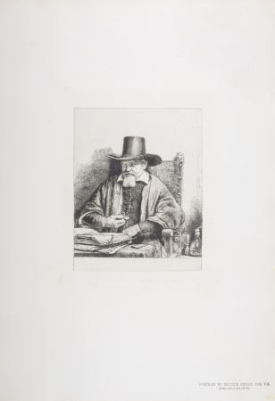 Фототипия Rembrandt - Portrait du Docteur Petrus Van Tol