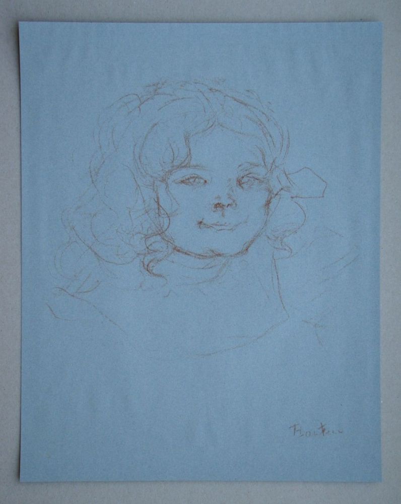 Гашение Toulouse-Lautrec - Portrait d'une jeune fille