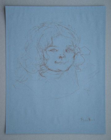 Гашение Toulouse-Lautrec - Portrait d'une jeune fille