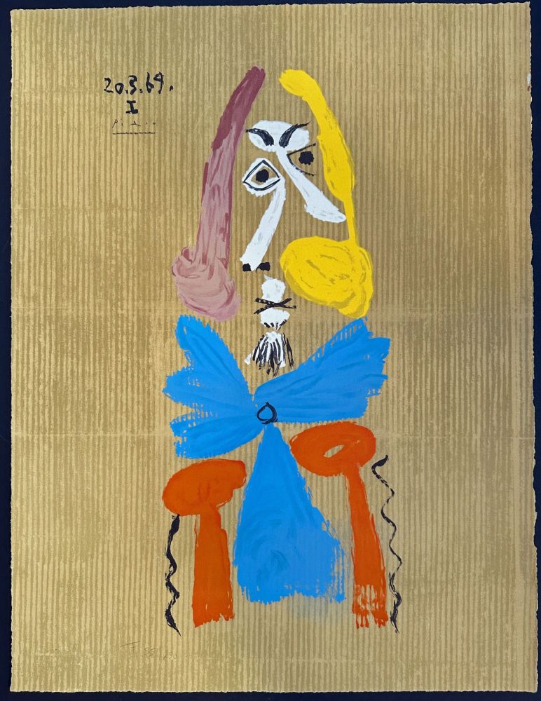 Литография Picasso - Portrait Imaginaire 20.3.69 I