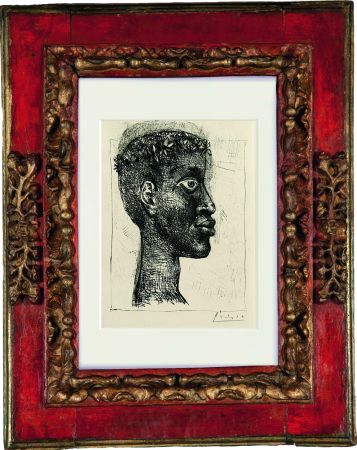 Офорт Picasso - Portrait of Aimè Cesare