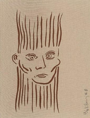 Сериграфия Haring - Portrait of Joseph Beuys