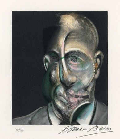 Литография Bacon - Portrait of Michel Leiris 
