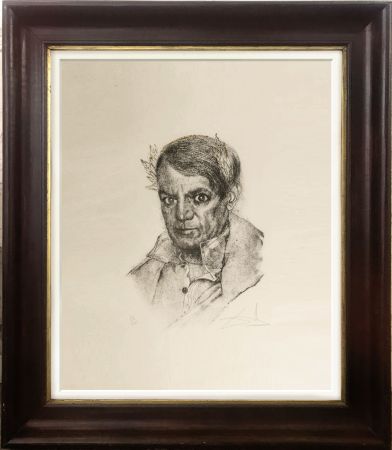 Гравюра Dali - Portrait of Picasso