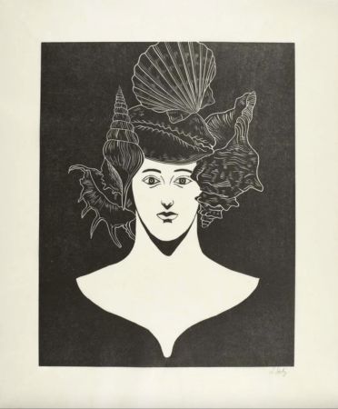 Гравюра На Дереве Party - Portrait With Shells
