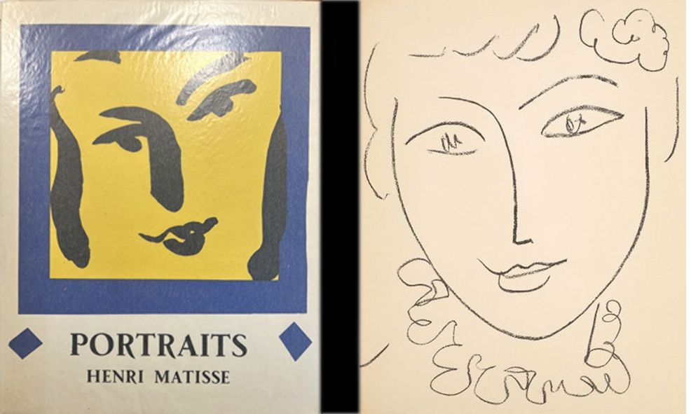 Литография Matisse - PORTRAITS Avec 