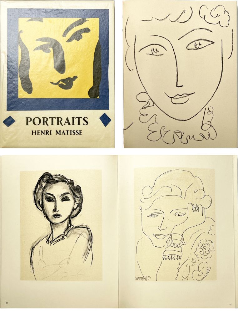 Иллюстрированная Книга Matisse - PORTRAITS Avec 