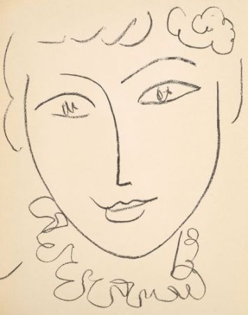 Литография Matisse - PORTRAITS Avec 