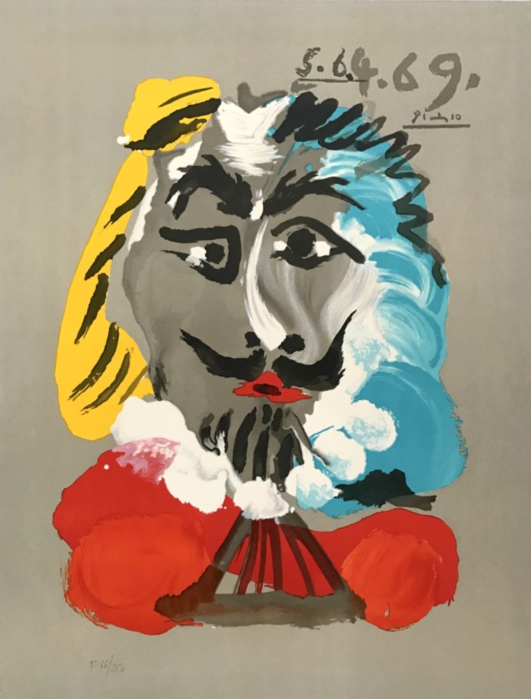 Литография Picasso - Portraits Imaginaires 5.6.4.69
