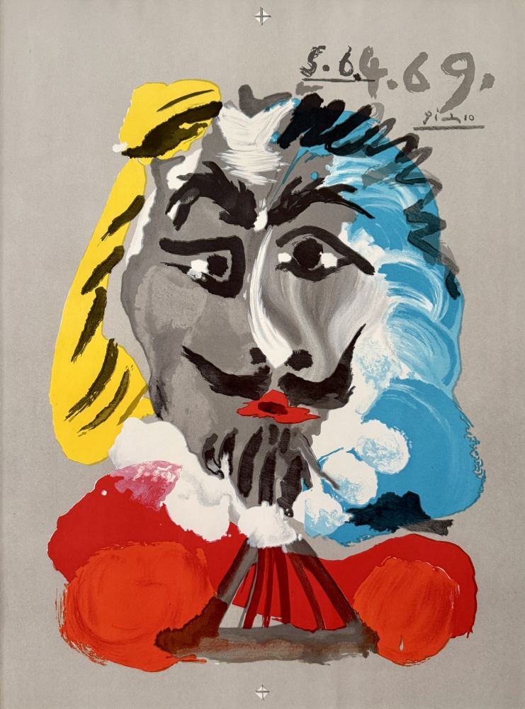 Литография Picasso - Portraits Imaginaires, 5.6.4.69 Proof