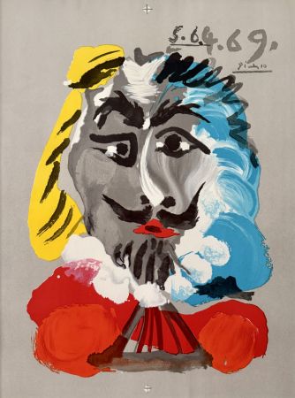 Литография Picasso - Portraits Imaginaires, 5.6.4.69 Proof