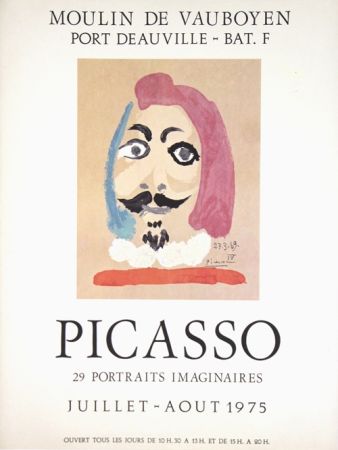 Гашение Picasso - Portraits Imaginaires  Moulin de Vauboyen