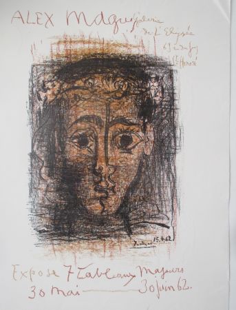 Литография Picasso - Poster for the AlexMaguy Gallery