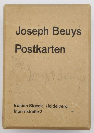 Многоэкземплярное Произведение Beuys - Postkarten. Multiple.