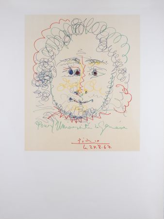 Литография Picasso - Pour l'Université de Genève