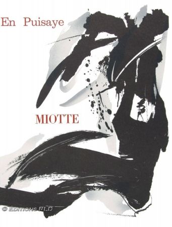 Иллюстрированная Книга Miotte - Poétique de Jean Miotte 