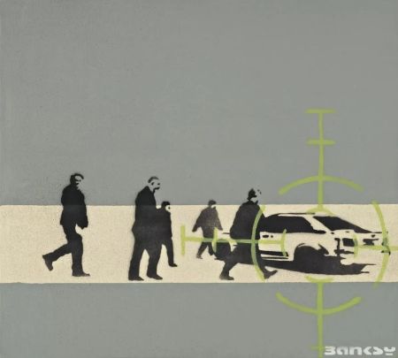 Многоэкземплярное Произведение Banksy - Precision Bombing