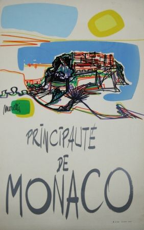 Сериграфия Moretti - Principauté de Monaco  1960
