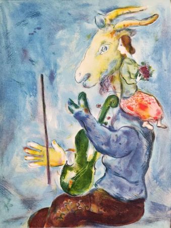 Литография Chagall - Printemps