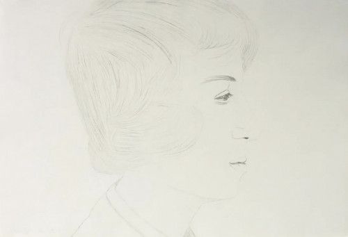 Гравюра Katz - Profile of Vincent