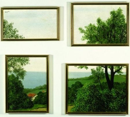 Литография Magritte - Profondeur de la terre ou paysage, 1930