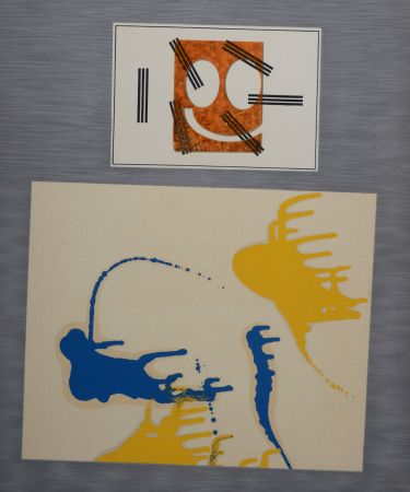 Литография Ernst - Précurseur crève la soie sang perçu s'emporte, 1969