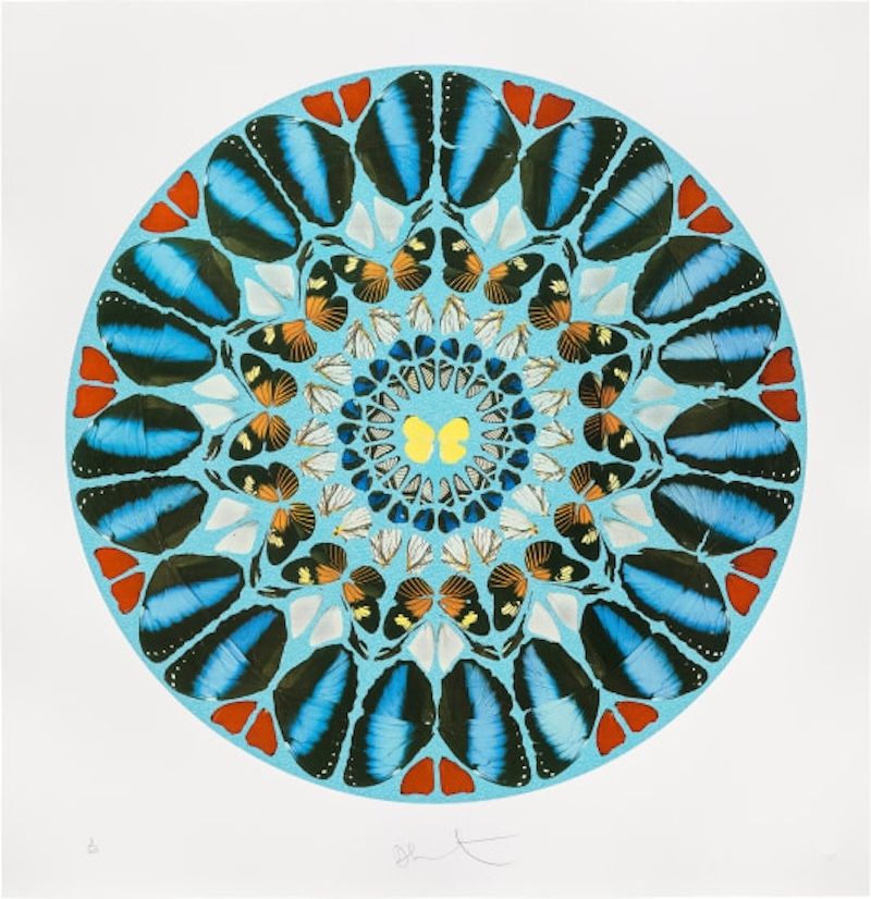 Сериграфия Hirst - Psalm: Ad te, Domine, levavi