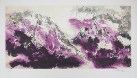 Литография Po Chung - Purple mist