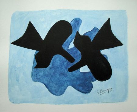 Литография Braque (After) - Pélias et Nélée