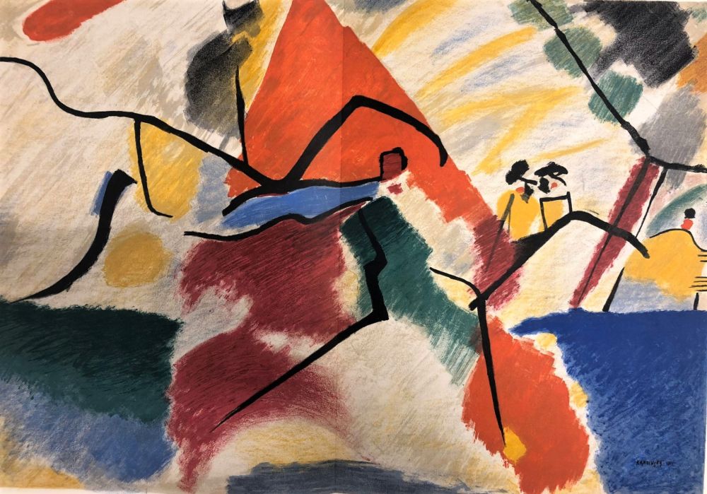 Литография Kandinsky - Période dramatique 1910-1920