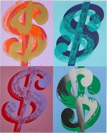 Сериграфия Warhol - $ (Quadrant), II.283