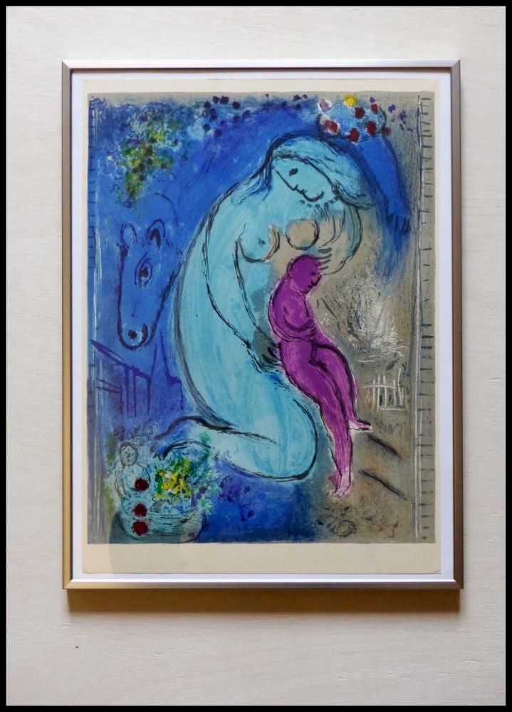 Литография Chagall - QUAI AUX FLEURS