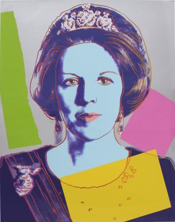 Сериграфия Warhol - Queen Beatrix of the Netherlands: Royal Edition 340