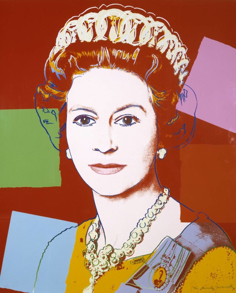 Сериграфия Warhol - Queen Elizabeth 334 (Trial Proof)